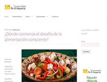 Tablet Screenshot of coachnutricional.net